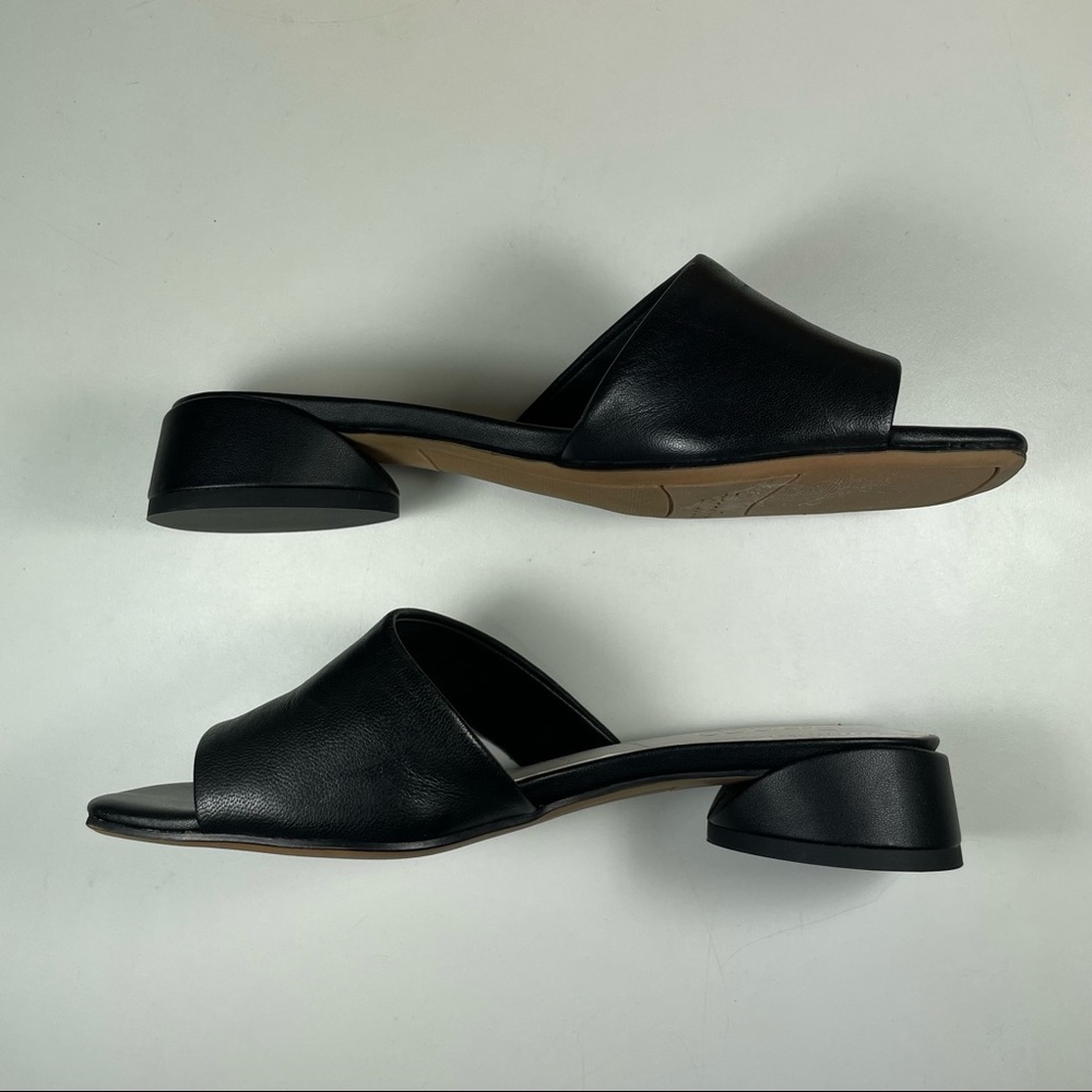 NWT Franco Sarto Leria black soft leather sandal Size 6 - Picture 6 of 8